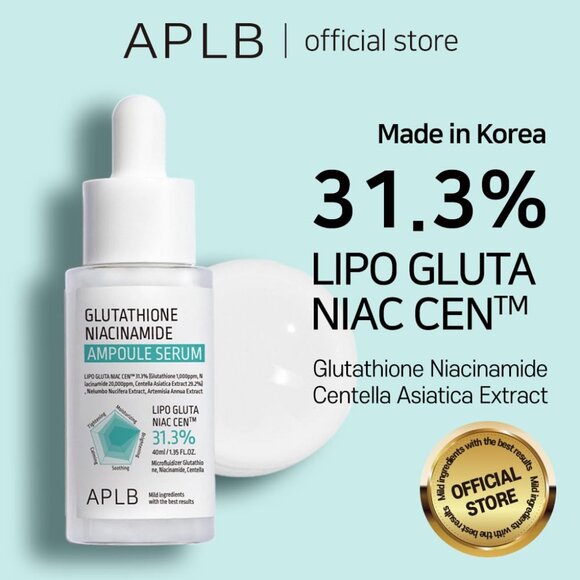 APLB Glutathione Niacinamide Ampoule Serum | LIPO GLUTA NIAC CEN 31.3% 1.35 FL - Picture 2 of 9
